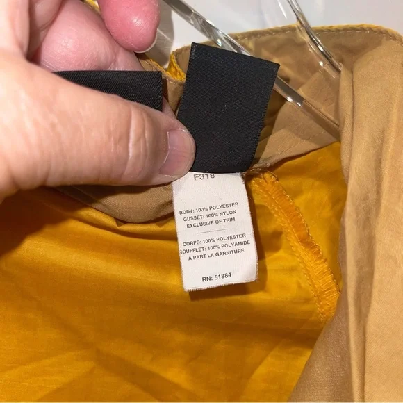 Patagonia Vintage Men's Velocity 2 Yellow & Gold Windbreaker Size Small - Picture 3 of 7